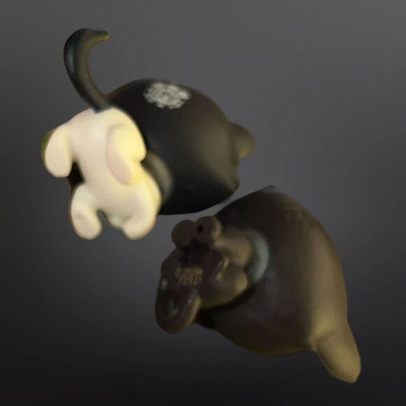 Littlest Pet Shop LPS Multi Pack Inkwell Felinsky (#320) & Jade Catkin Figures B - Picture 3 of 4